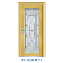 Hef-006 Fluor-Carbon Painting Stainless Steel Door